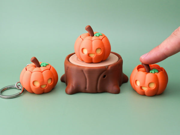 Jack-O-Lantern Clickers, Set of 3