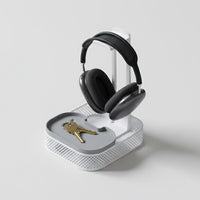 Minimalist Headphone Stand with Storage Tray