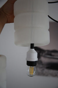 Ribbed Pendant Lamp