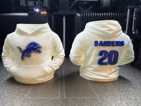 Football Hoodie Desk Organizer — Custom NFL Team Pen Holder Gift