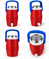 Mini Sideline Cooler Can Holder — ACC College Team Colors, Game Day Fan Gift