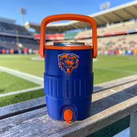Mini Sideline Cooler Can Holder — Custom NFL Team Colors, Personalized Fan Gift