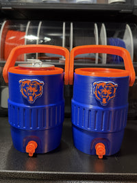 Mini Sideline Cooler Can Holder — Custom NFL Team Colors, Personalized Fan Gift