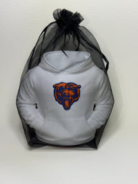 Football Hoodie Desk Organizer — Custom NFL Team Pen Holder Gift
