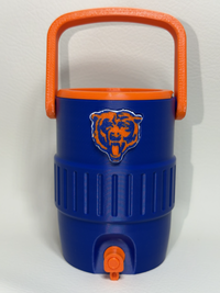 Mini Sideline Cooler Can Holder — Custom NFL Team Colors, Personalized Fan Gift