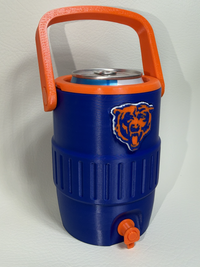 Mini Sideline Cooler Can Holder — Custom NFL Team Colors, Personalized Fan Gift