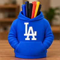 Los Angeles Dodgers baseball hoodie pen holder
