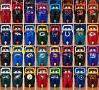 Mini Sideline Cooler Can Holder — Custom NFL Team Colors, Personalized Fan Gift