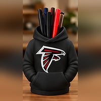 Atlanta Black & Red football hoodie pen holder