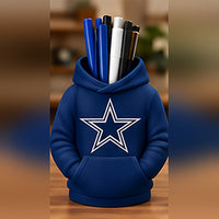 Dallas Navy & Silver football hoodie pen holder