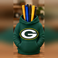 Green Bay Green & Gold football hoodie pen holder