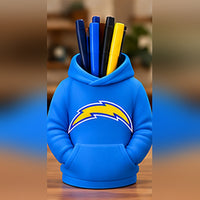 Los Angeles Powder Blue & Gold football hoodie pen holder