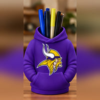 Minneapolis Purple & Gold football hoodie pen holder