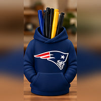 New England Navy & Red football hoodie pen holder