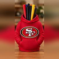 San Francisco Scarlet & Gold football hoodie pen holder