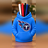 Nashville Navy & Columbia Blue football hoodie pen holder