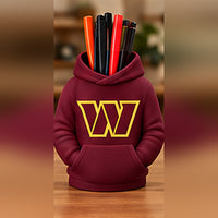 Washington Burgundy & Gold football hoodie pen holder