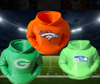 Football Hoodie Desk Organizer — Custom NFL Team Pen Holder Gift