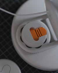 MagSafe puck recess underneath