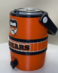Tribute cooler, right angle