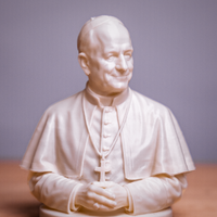 Pope Leo Statue