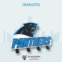 Carolina Panthers key ring holder