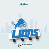 Detroit Lions key ring holder