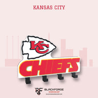 Kansas City Chiefs key ring holder