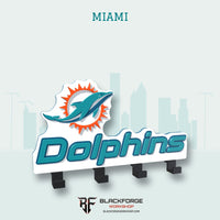 Miami Dolphins key ring holder