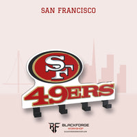 San Francisco 49ers key ring holder