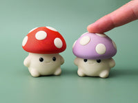 Baby Mushroom Clickers, Set of 3