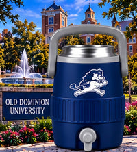 Norfolk navy and silver mini sideline cooler can holder