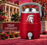 Troy cardinal and silver mini sideline cooler can holder